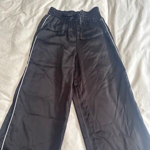Zara Wide Leg Satin Pants